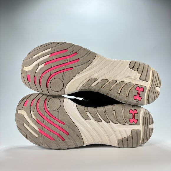 Under Armour Charged Stunner Black Running Shoes 1266379-002 Women's Size 9.5 - Picture 8 of 10